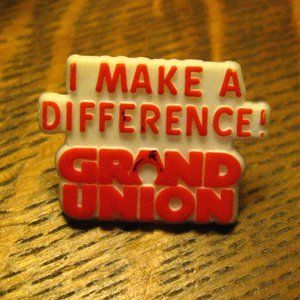 Grand Union Super Market Vintage Lapel Pin